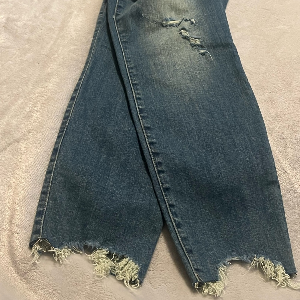 Lucky Brand High Rise Distressed Denim Jeans